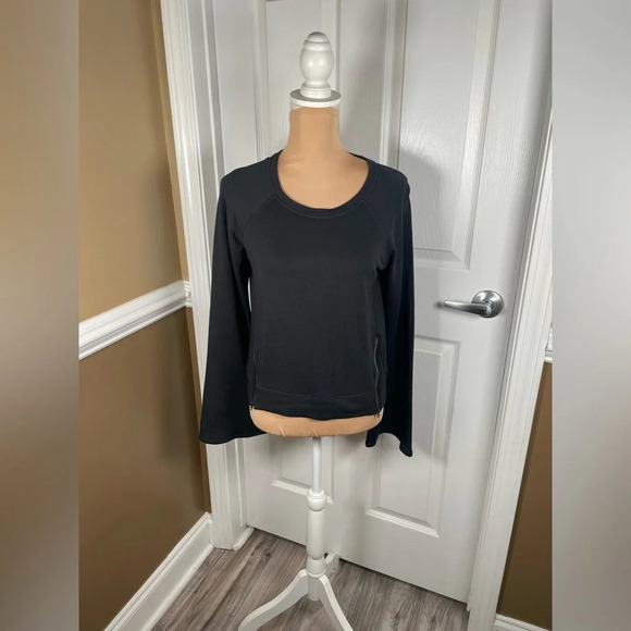 Calia XS Effortless Zipper Caviar‎ Black Pullover - Picture 5 of 12